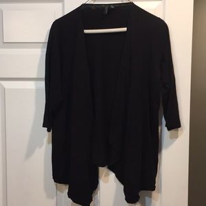 Black 3/4 Length Shaw